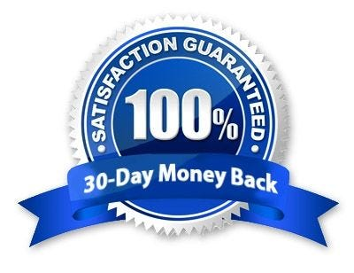 30 days money back guarantee